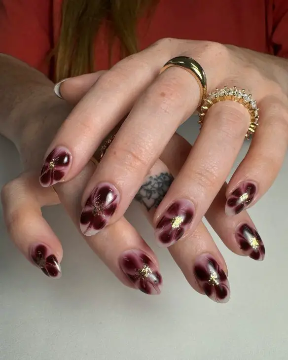 Maroon Fall Nails 2024: Elegant Ideas to Embrace the Season