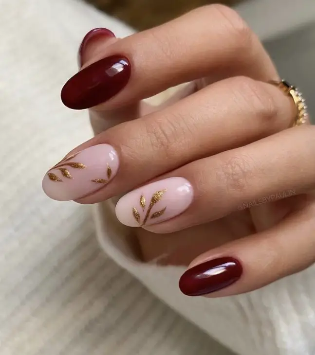 Maroon Fall Nails 2024: Elegant Ideas to Embrace the Season