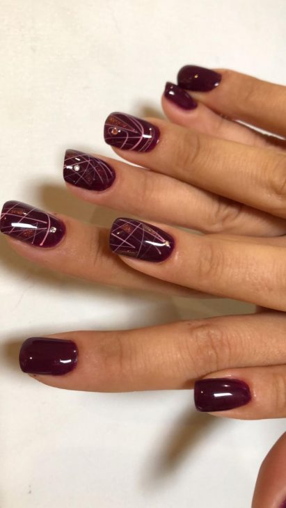 Maroon Fall Nails 2024: Elegant Ideas to Embrace the Season