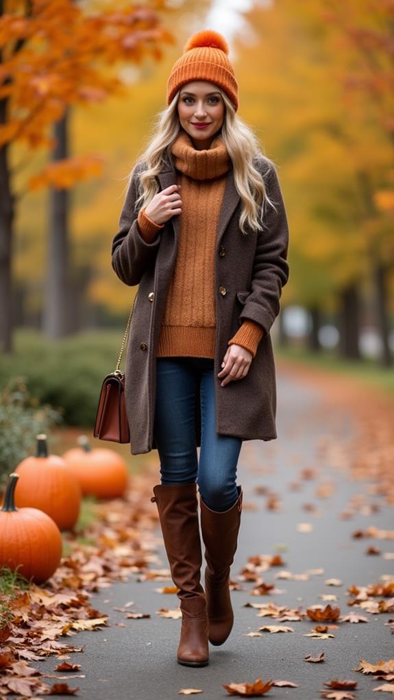 layered outfits with footwear