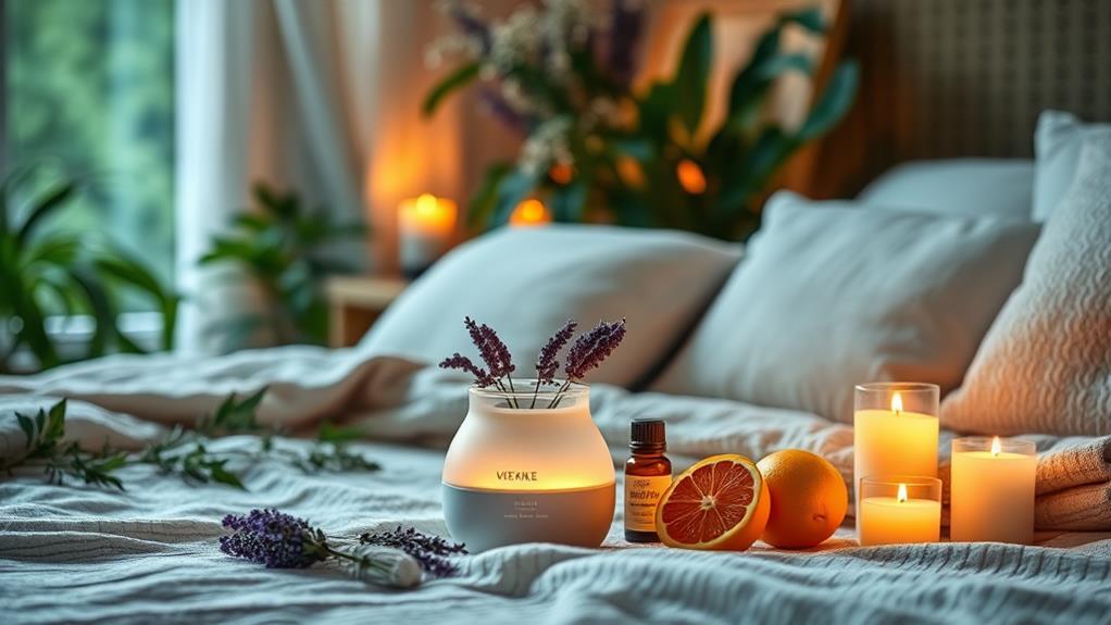 aromatherapy with natural extracts