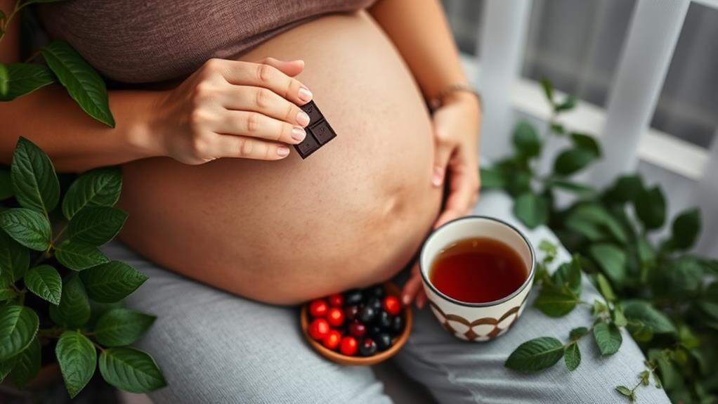 chocolate benefits during pregnancy