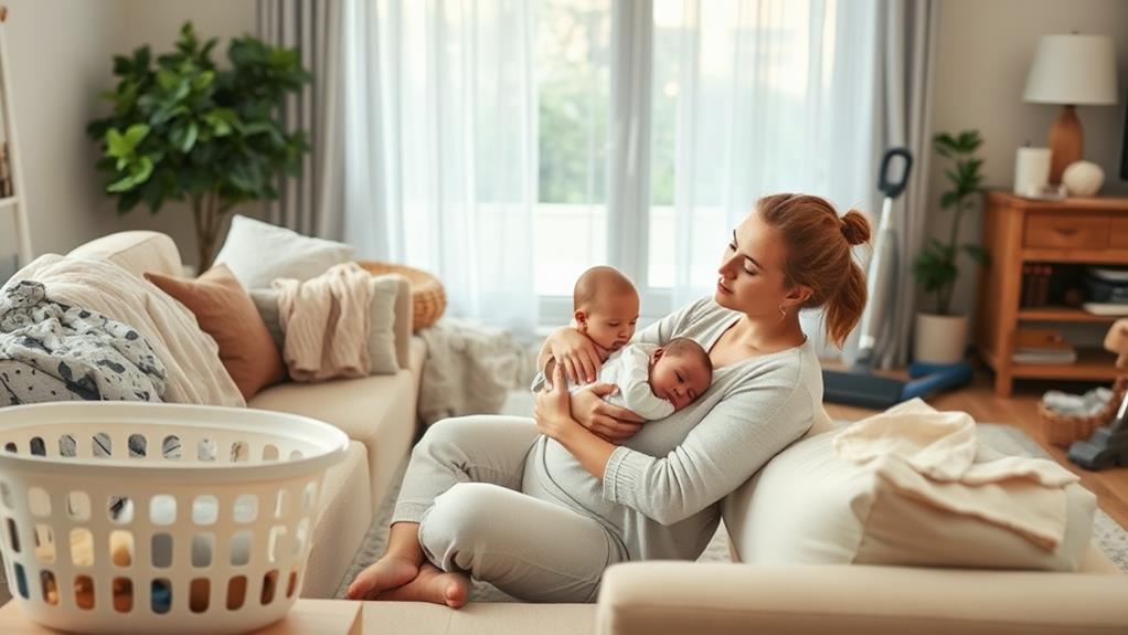 household chores causing stress