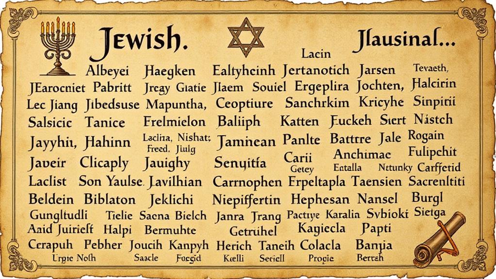 jewish surnames meaning explained