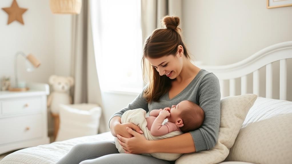 optimal baby feeding positioning