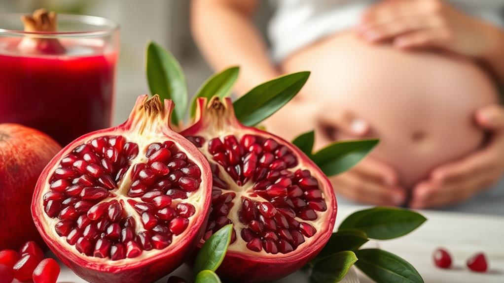 pomegranate safety during pregnancy