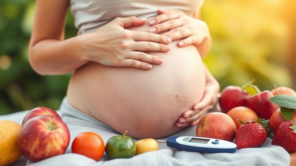 pregnancy related blood sugar condition